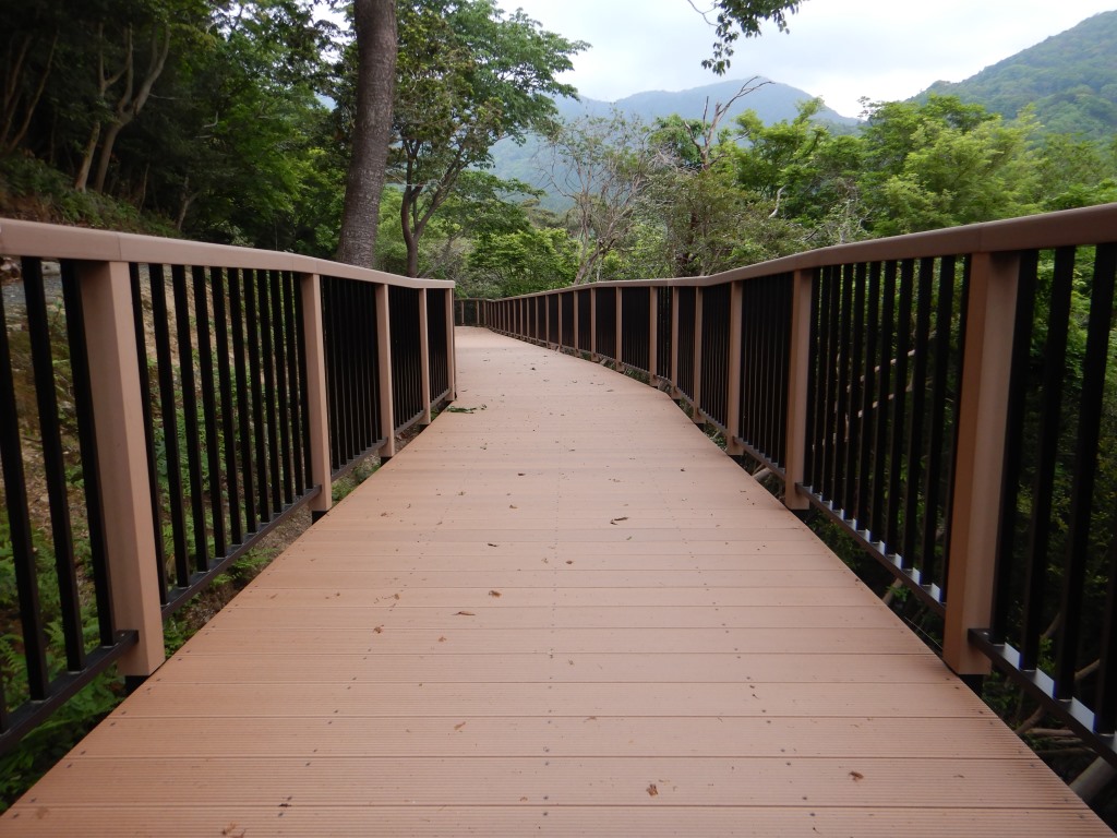 バリアフリー遊歩道の画像