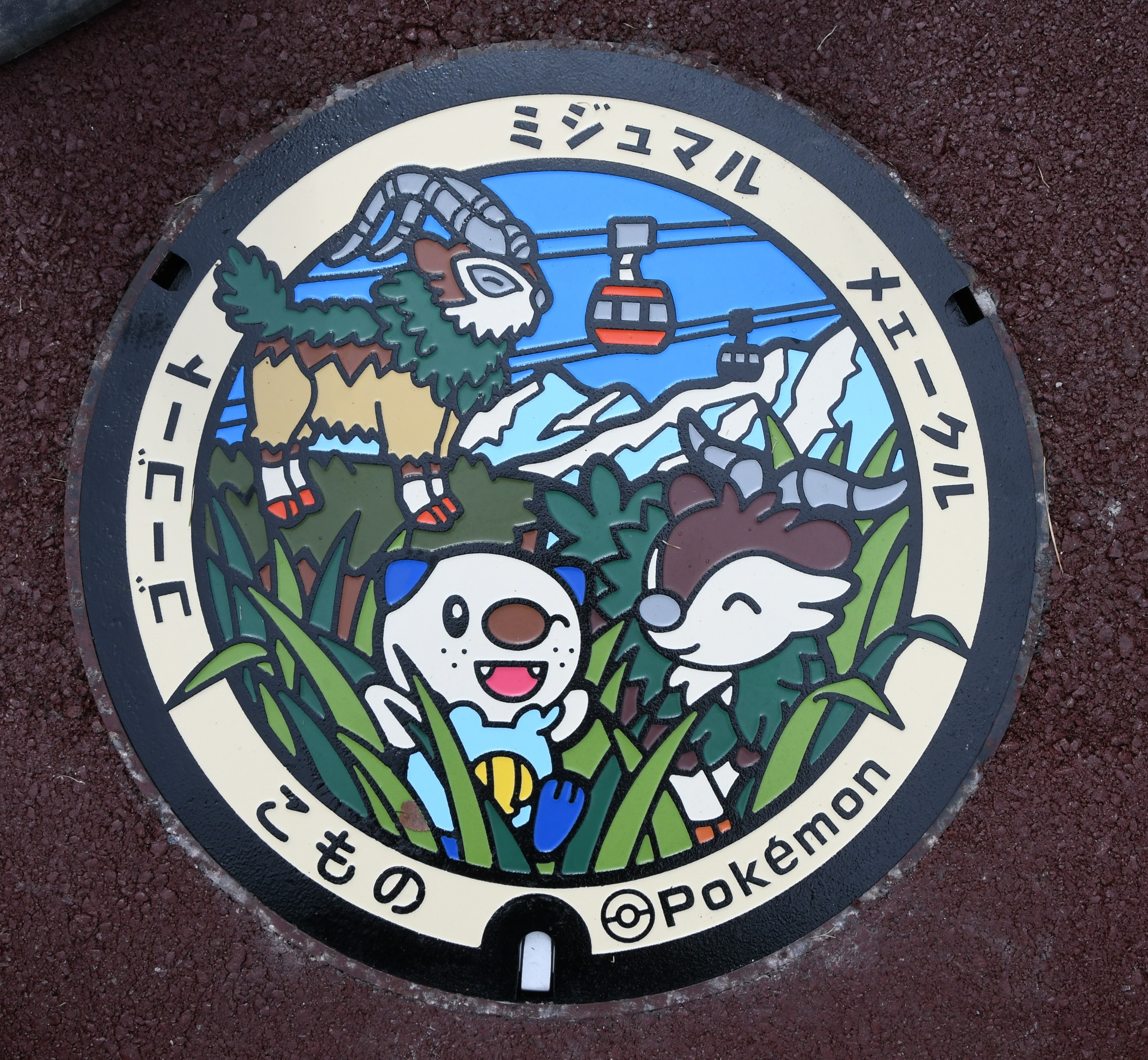 菰野町福祉公園に『ポケふた』（ポケフタ）が設置されましたの画像1