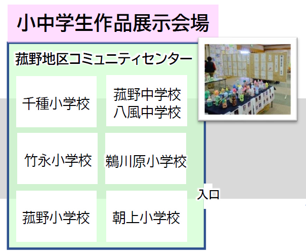小中学校作品展