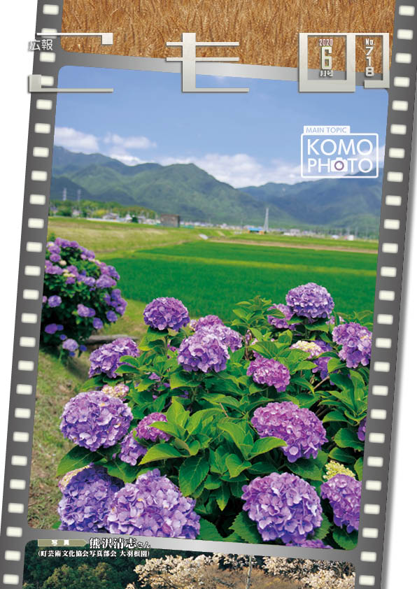 広報こもの令和2年6月号(NO.718)の画像