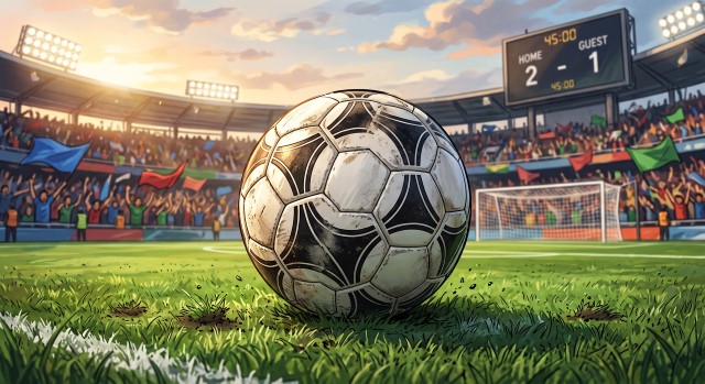 サッカーボールのイラスト